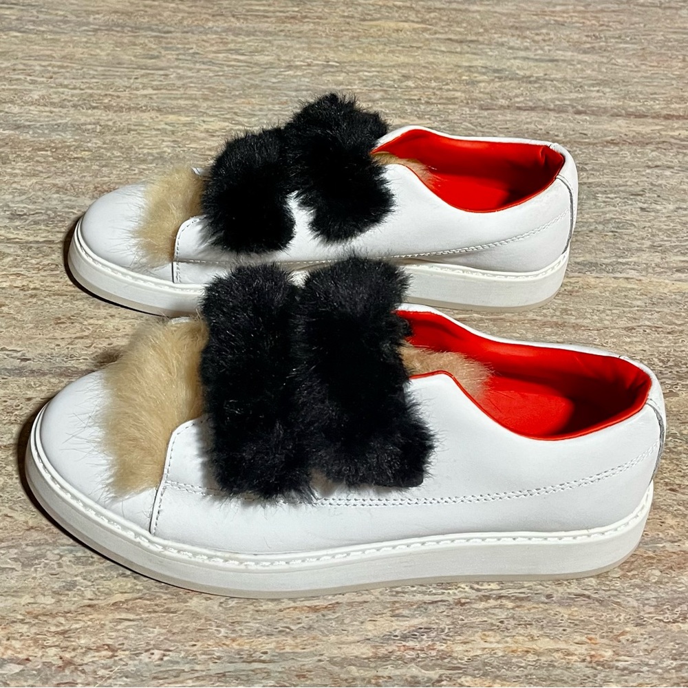 Zara Woman sneakers with plush and Sherpa - Picture 3 of 16